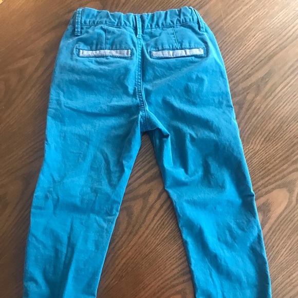 Turquoise chinos - Picture 4 of 5